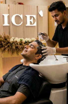 Men Hair Care Ice Salon