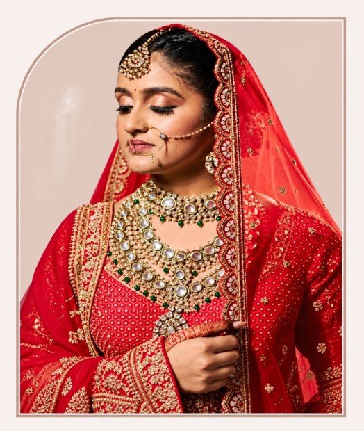 Serene South Asian Bride Portrait